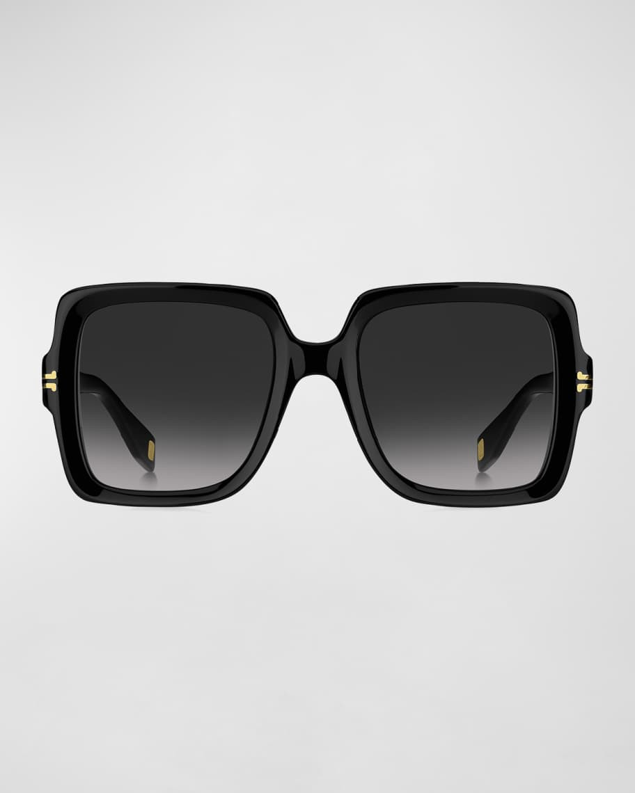 Marc Jacobs MJ Oversized Square Acetate Sunglasses | Neiman Marcus