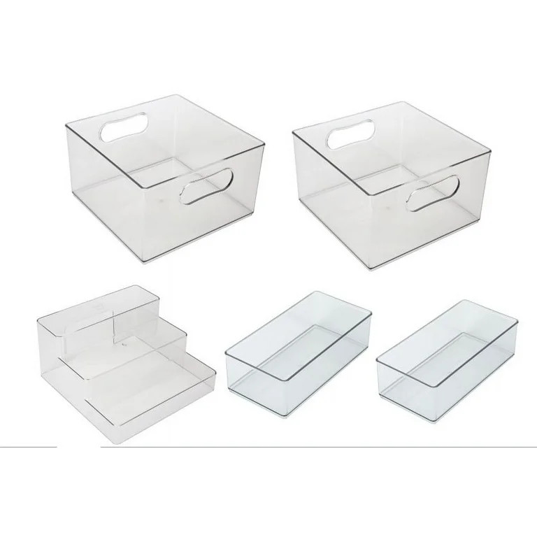 The Home Edit 5-Piece Clear Pantry Storage System | Walmart (US)