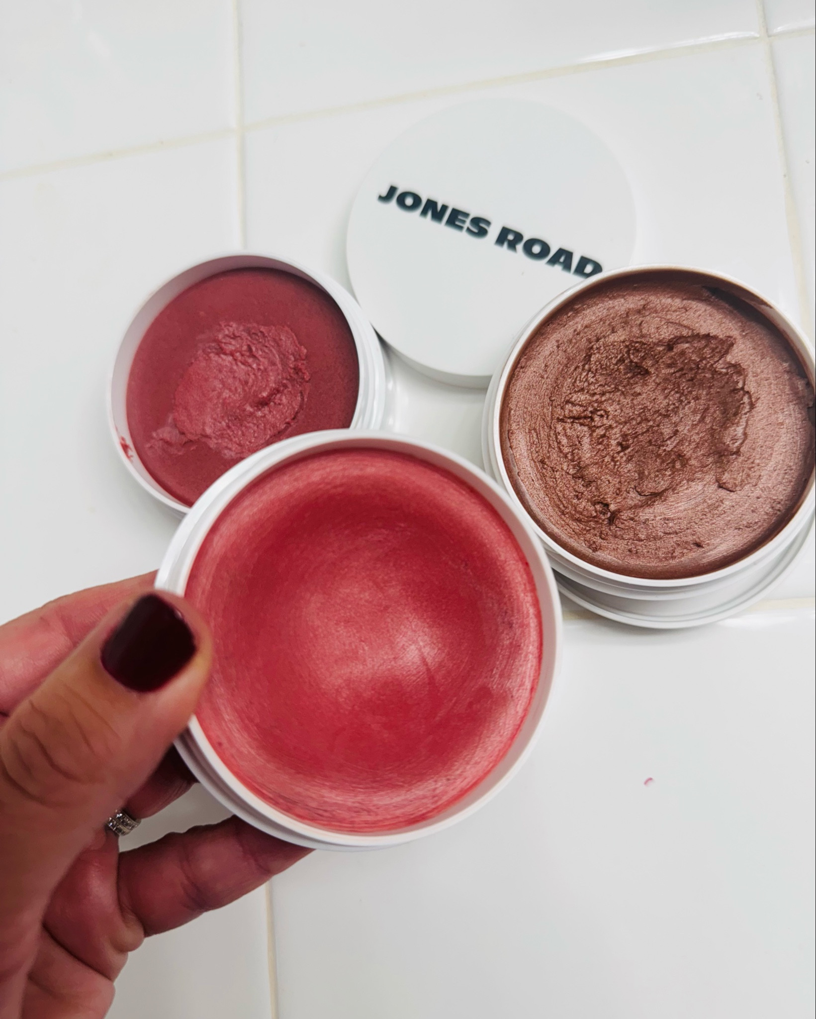 Perfect gift for your girlfriends or even your teen! The Miracle Balm is only $38 and it lasts forever!  Sheer, but buildable, this will give you color and highlighting in one.  I tried to demonstrate the colors, Flushed (the first one), Pinched Cheeks (second, and my new fav), and Pinky Bronze (last, and perfect for a sun kissed glow). Also linking a few other brand options. 
#cheeksandlips
#lipandcheekbalm



#LTKBeauty #LTKGiftGuide #LTKFindsUnder50