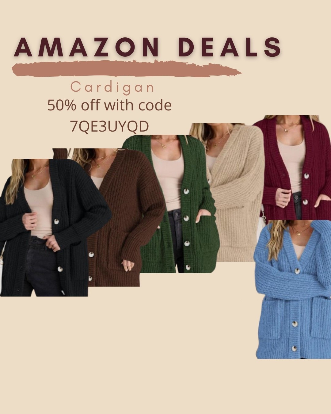 $19 ends 10/14

Amazon fashion
Amazon deals
Cardigan