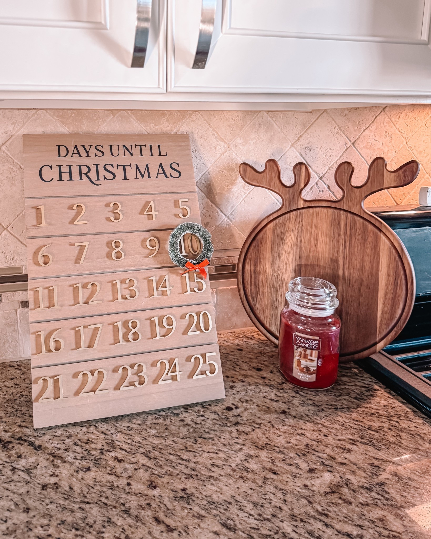 Holiday decor 🎄🎁 
A wooden Advent Calendar countdown, festive candle, and cozy Christmas touches that make every morning feel magical 🎄
#adventcalendar #holidaydecor

#LTKHoliday #LTKCyberWeek #LTKHome