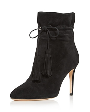 kate spade new york Women's Dillane Pointed Toe Suede High-Heel Booties | Bloomingdale's (US)