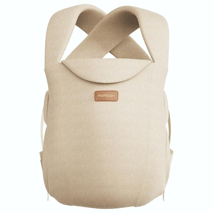 Momcozy Newborn Carrier WeeSnug- Lightweight and Cozy Comfort for 7-25 lbs, Ergonomic Cross-Back ... | Amazon (US)