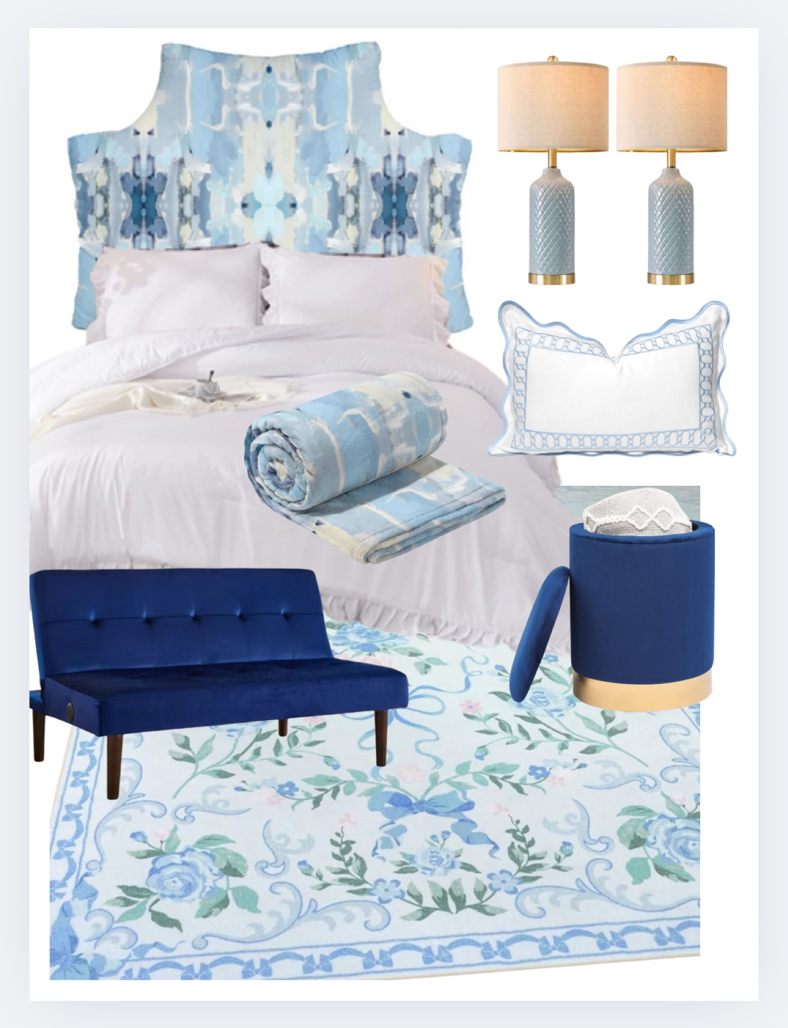 Dorm inspo! All the beautiful blues! 💙🩵

#LTKHome