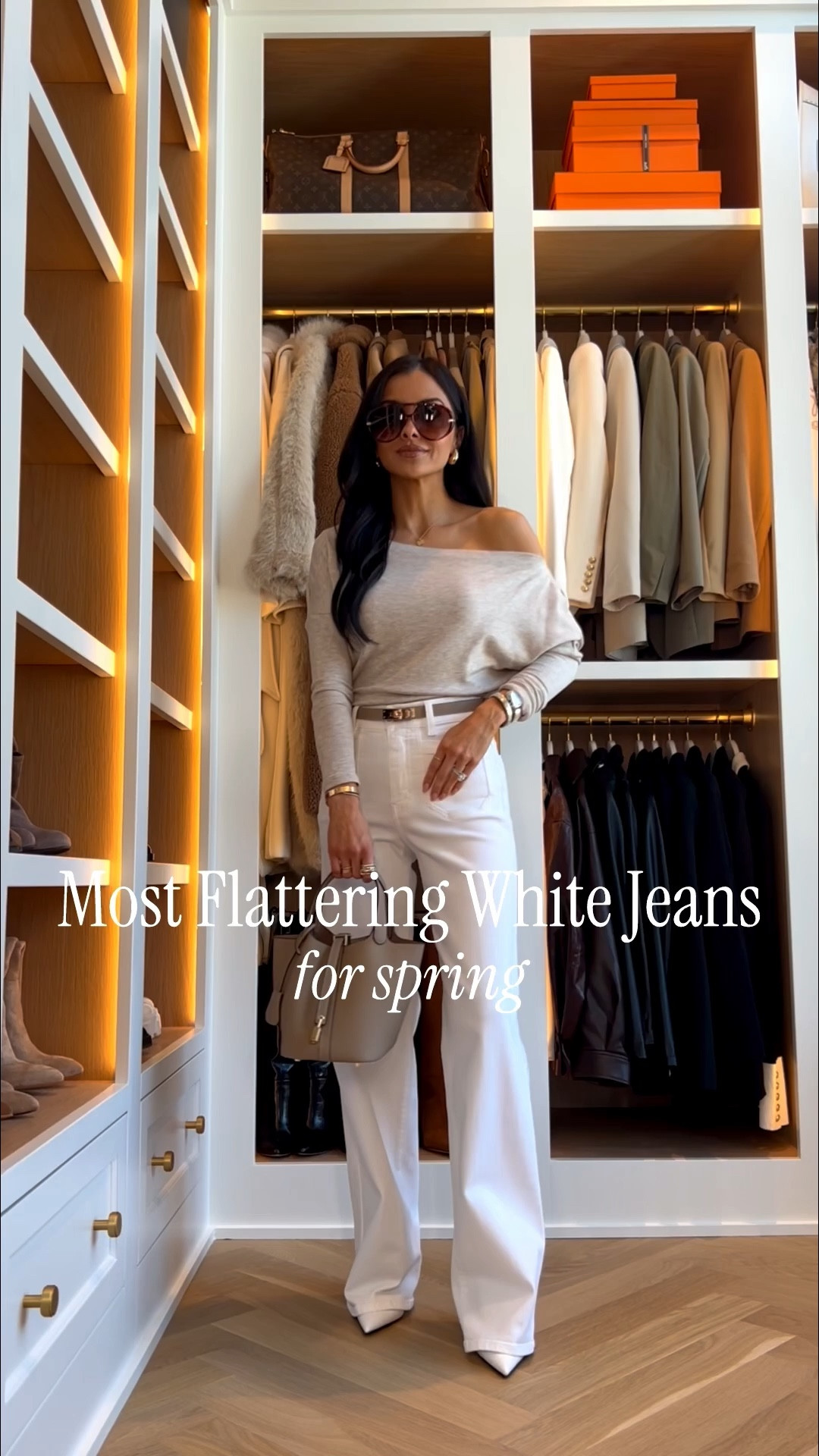 White jeans that fit everyone! These jeans are seriously flattering with their elongating wide leg and structured silhouette. They’re one of those pairs you’ll reach for again and again because they look chic with everything.

Frame jeans - wearing a 24, runs TTS

miamiamine white jeans that fit everyone Frame Le Slim Palazzo wide leg high waisted white jeans chic white denim outfit elevated everyday style flattering denim wardrobe staple versatile spring look polished casual outfit must have fashion find



#LTKWorkwear #LTKOver40 #LTKPetite