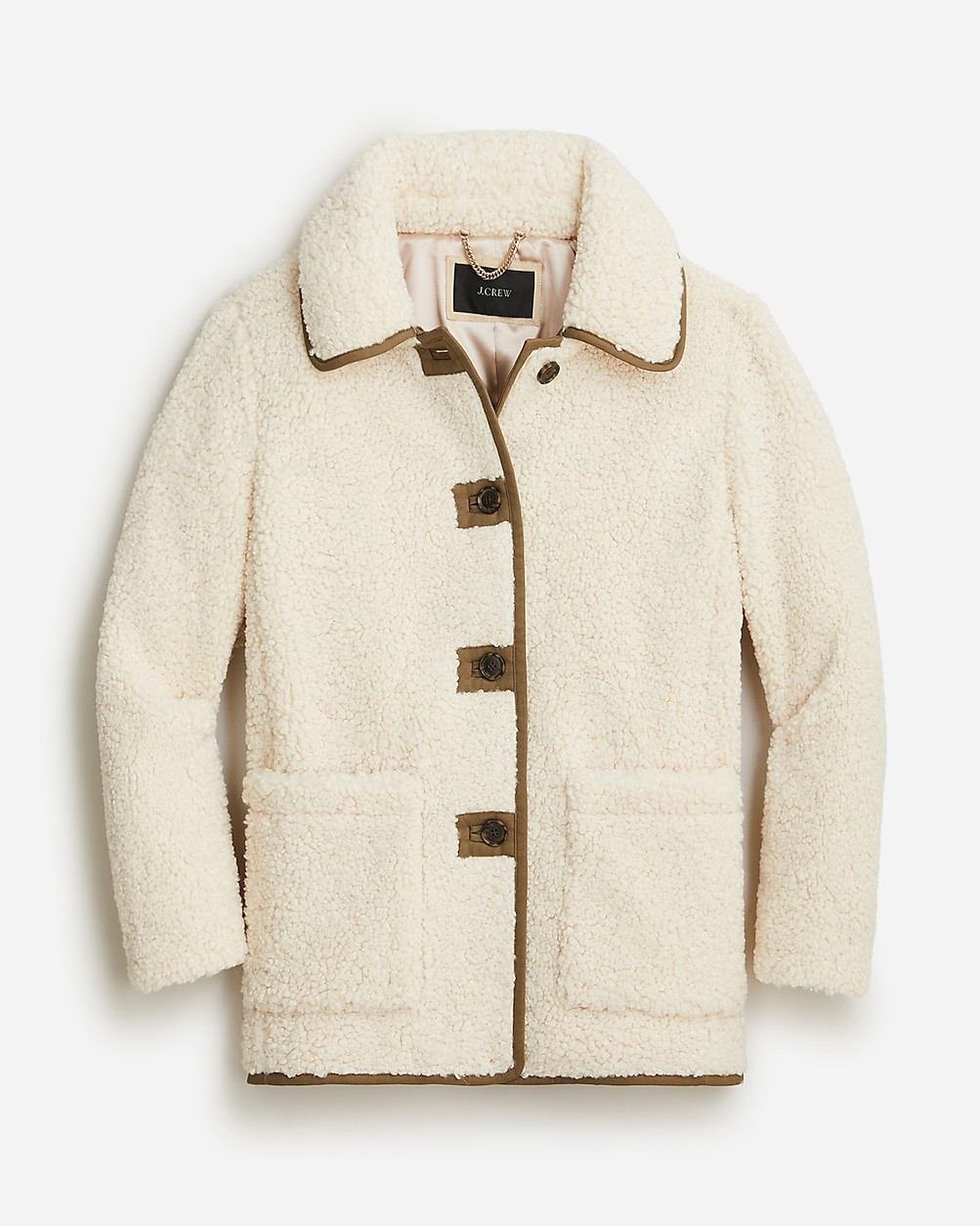 Teddy sherpa jacket | J. Crew US