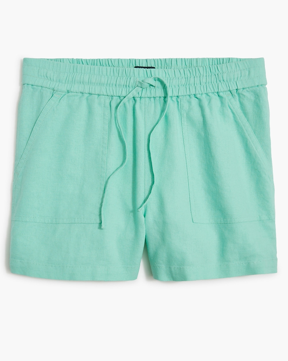 Linen-blend drawstring short | J.Crew Factory