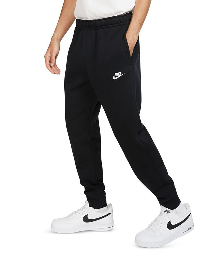 Nike Men's Sportswear Club Fleece Joggers & Reviews - All Activewear - Men - Macy's | Macys (US)