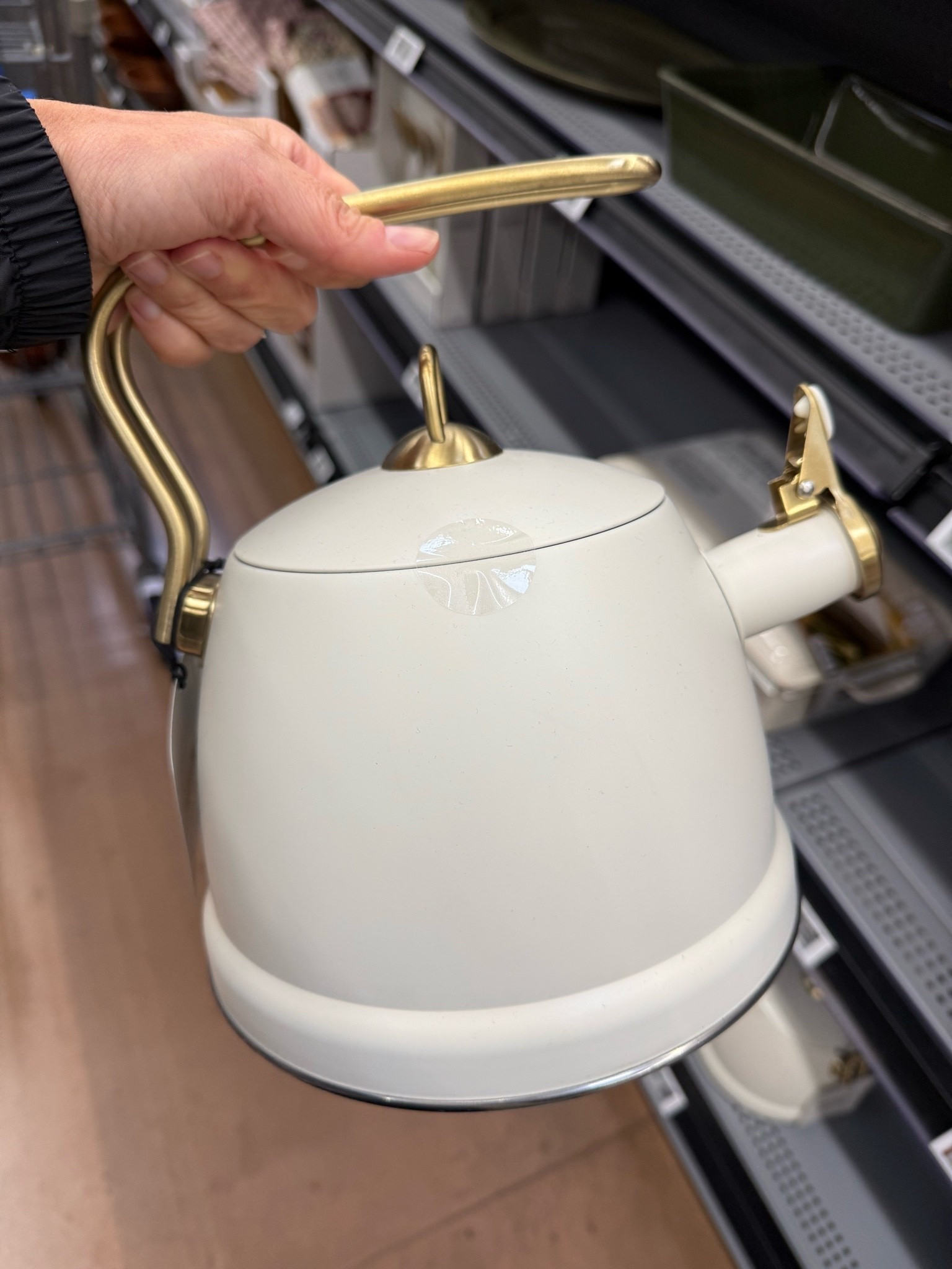 Beautiful cream tea kettle

#LTKHome #LTKSaleAlert #LTKmorningroutine