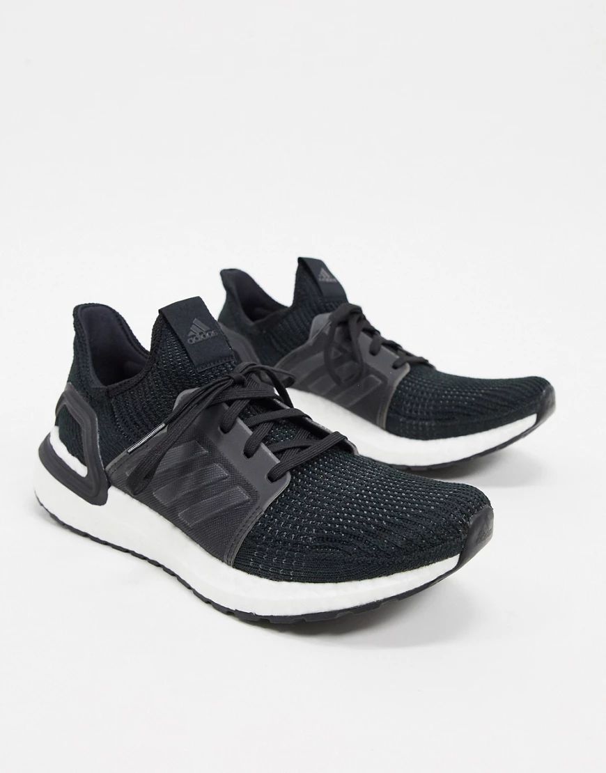 adidas Ultraboost 19 sneakers in black | ASOS (Global)