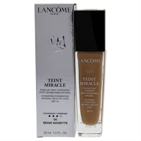 Teint Miracle Hydrating Foundation SPF 15 - # 05 Beige Noisette by Lancome for Women - 1 oz Foundati | Walmart (US)