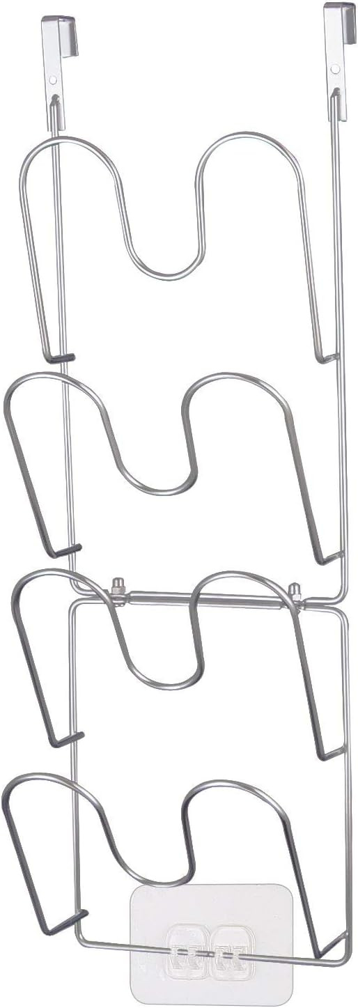 The-Cabinet Pot Lid Organizer,Door Mounted Pot cover rack,Pot Lid Storage,Cabinet-Hanging Type Po... | Amazon (US)