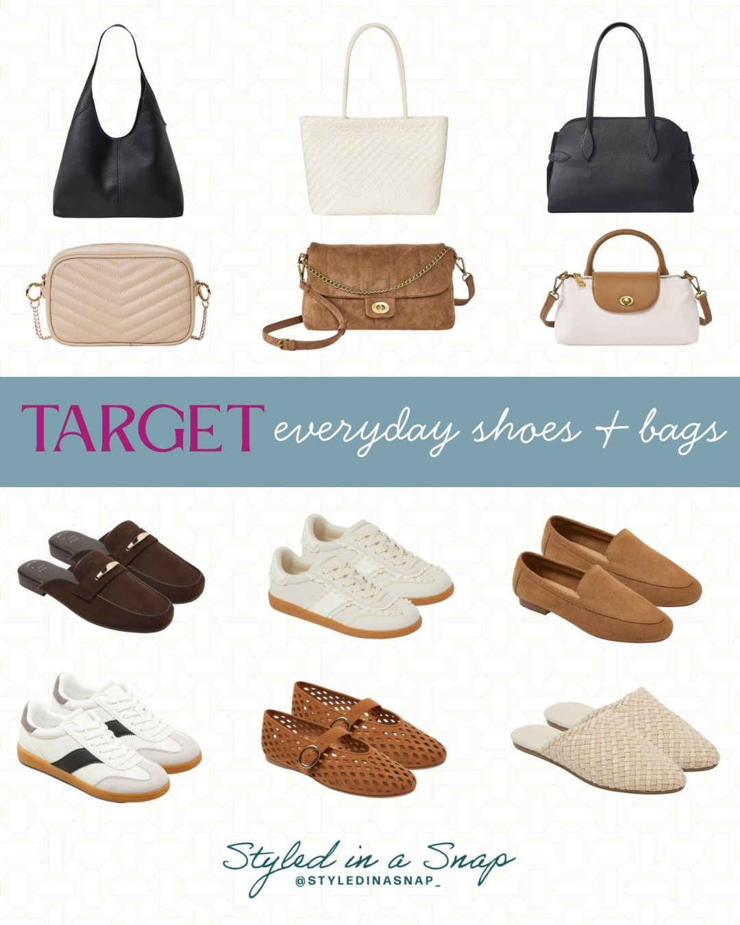 ✨✨ Target everyday shoes and bags

#LTKOver40 #LTKSeasonal