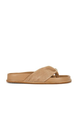 Stella Suede Sport Sandal in Light Camel | Revolve Clothing (Global)