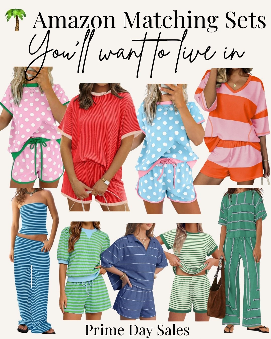 🌴 Summer Matching Sets

The cutest Amazon matching sets for summer! Perfect for vacations, weekends, and everyday wear. 
Shop these Prime Day favorites before the deals end! ☀️

Follow for affordable fashion finds! 🤩

#LTKSale #LTKFashion #LTKFind #AmazonFashion #AmazonPrimeDay #MatchingSets #SummerStyle #VacationOutfits #ResortWear #amazonaffiliate #AmazonDeals

#LTKSaleAlert #LTKOver40 #LTKmomlife