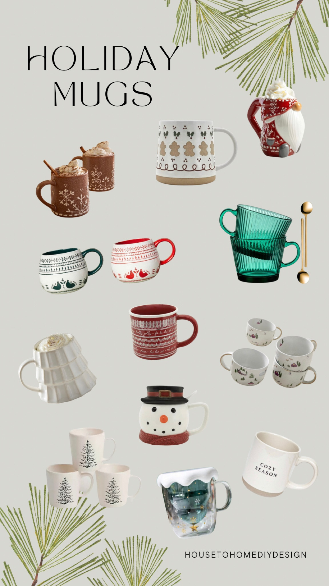 The cutest Holiday Mug round up!🎄

#LTKHoliday #LTKhome #LTKSeasonal