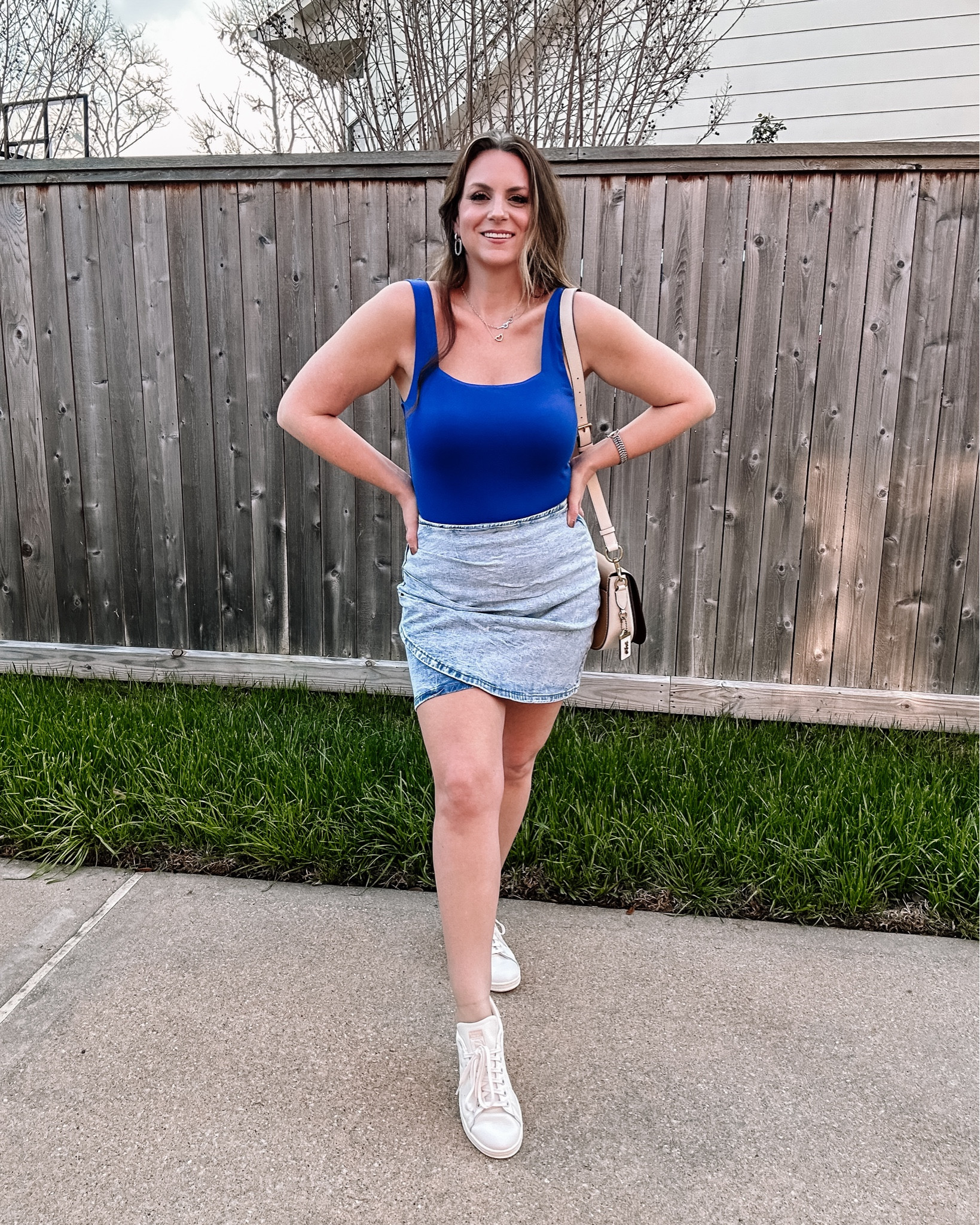 This denim skirt from amazon is so perfect for spring and summer! It’s giving Kelly kapowski vibes. Wearing a large. Lots of stretch. Fit is true to size. 

Spring style, vacation style, vacation outfits, spring outfits, resort wear, date night, 90s style, 90s outfit, denim skirt

#LTKstyletip #LTKcurves #LTKSeasonal