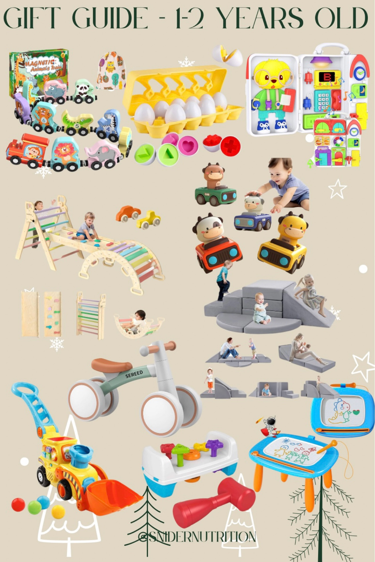 Gift guide for your 1-2 year olds! So many goodies activities to keep them occupied without creating a bunch of clutter.


Christmas gift guide for toddlers, toddler gift ideas, toddler toys, toddler activities, gifts for toddlers, toddler bike, toddler climbing blocks, toddler drawing toys, toddler climbing set, Christmas gifts for toddlers, gifts for 1-2 year olds

#LTKGiftGuide #LTKKids #LTKHoliday