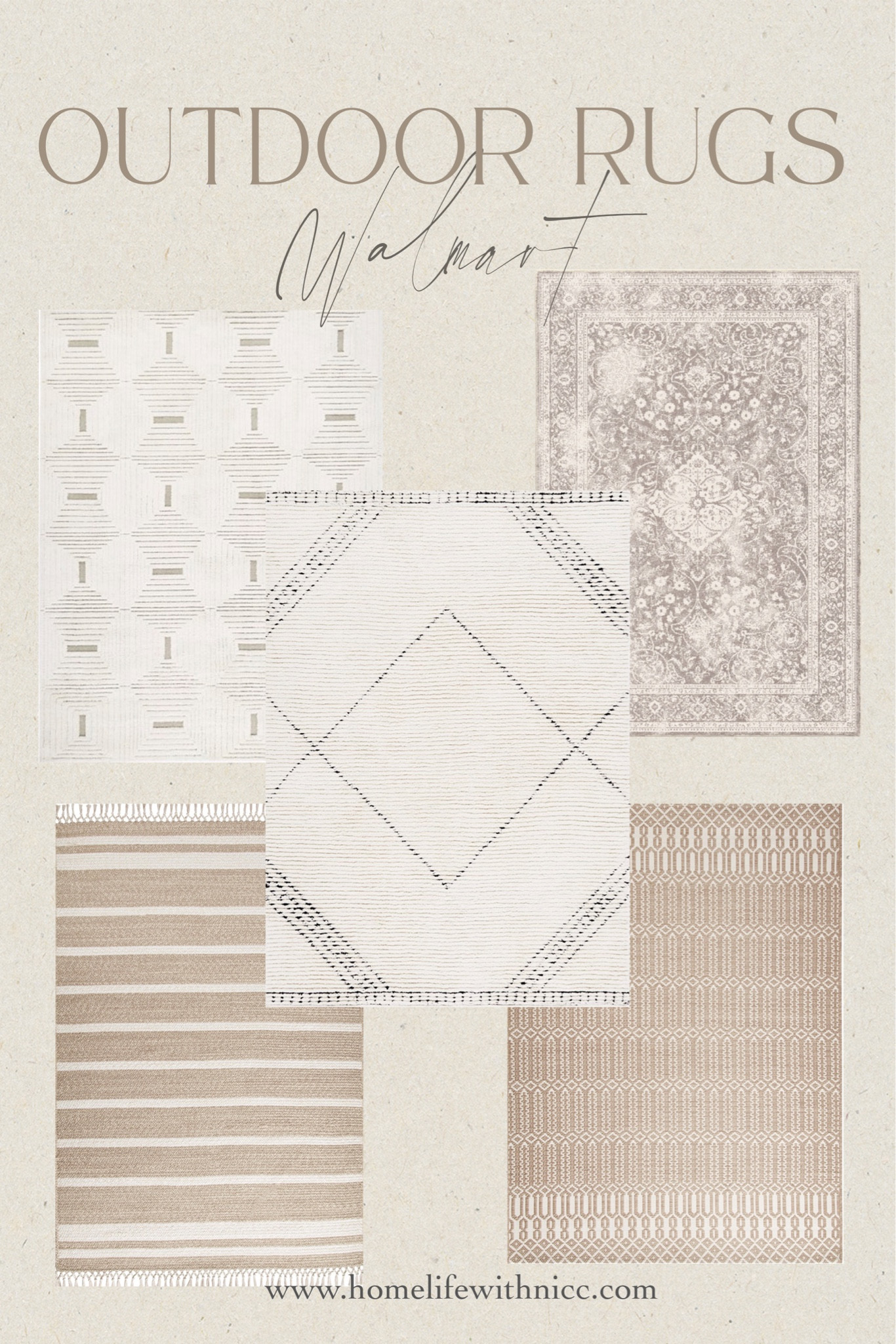 Outdoes rugs from Walmart. neutral outdoor decor, neutral rugs, modern outdoor decor 

#LTKFind #LTKhome #LTKSeasonal