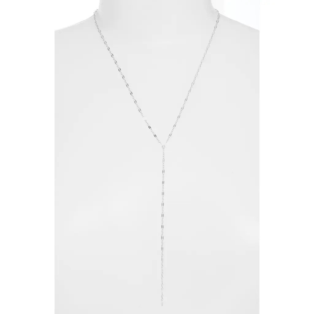 Set & Stones Phoebe Y-Necklace in Silver at Nordstrom | Nordstrom