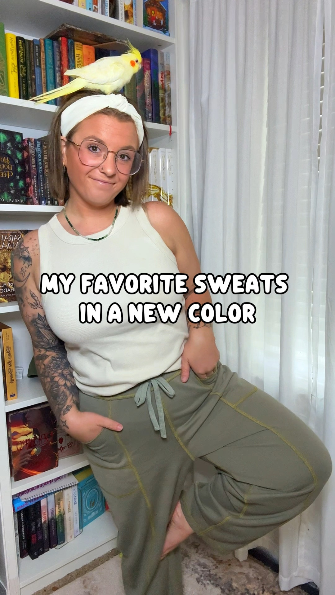 Comfy, cute, and now in my new favorite color 💚✨ These sweats are seriously a closet staple! #OOTD #ComfyStyle #TikTokMadeMeBuyIt #MidsizeStyle #CasualVibes

#LTKMidsize #LTKFindsUnder50 #LTKSaleAlert