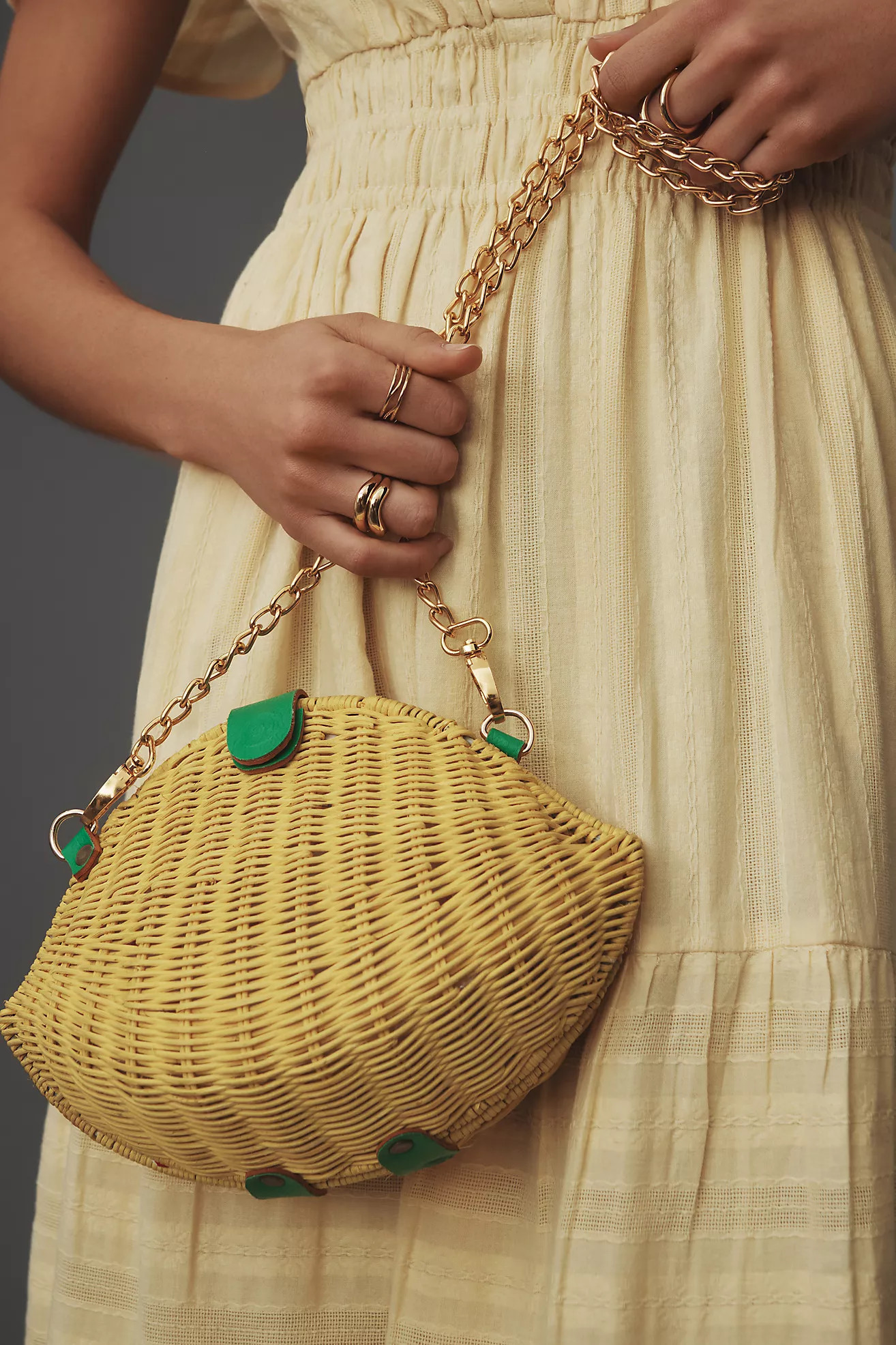 Bali Lemon Crossbody Bag | Anthropologie (US)
