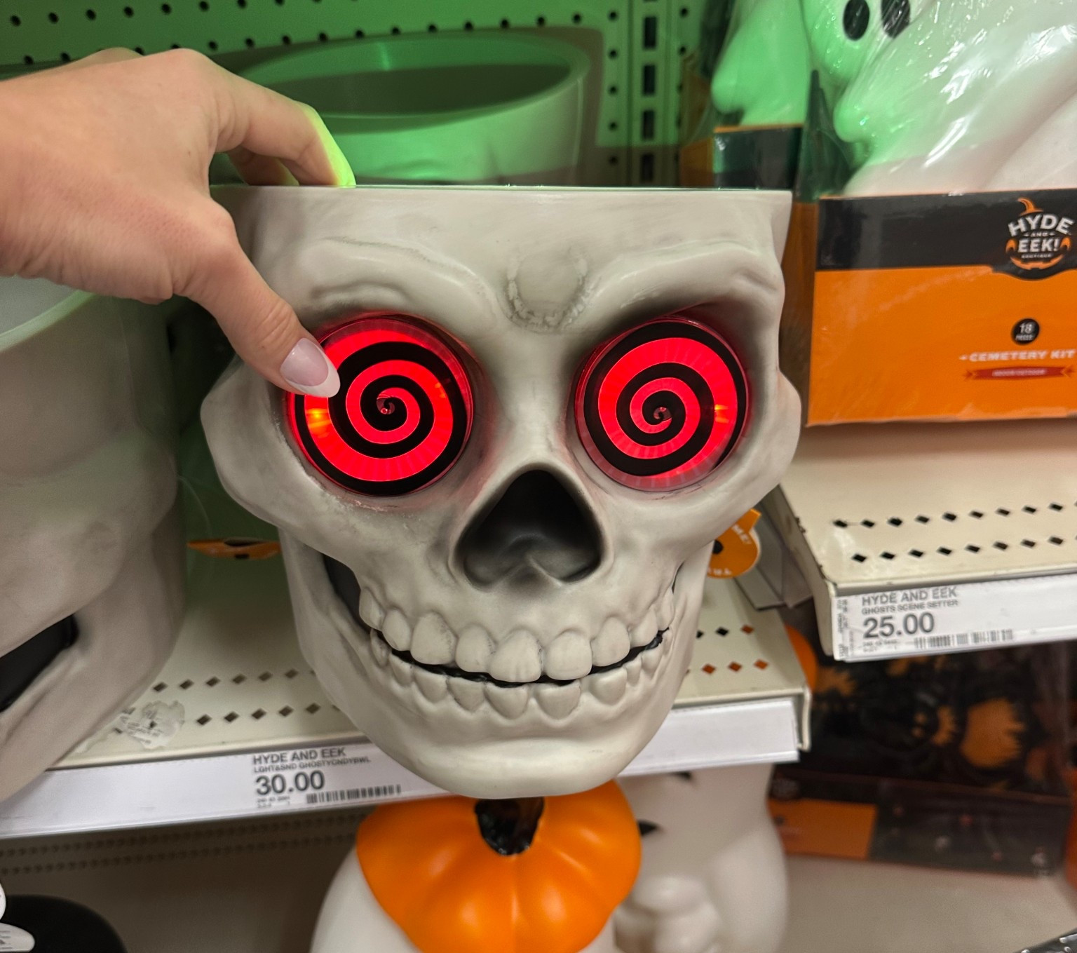 Halloween candy bowl ! Linked below ⬇️ ☠️💀🍬🍭

#LTKSeasonal #LTKHalloween #LTKFamily