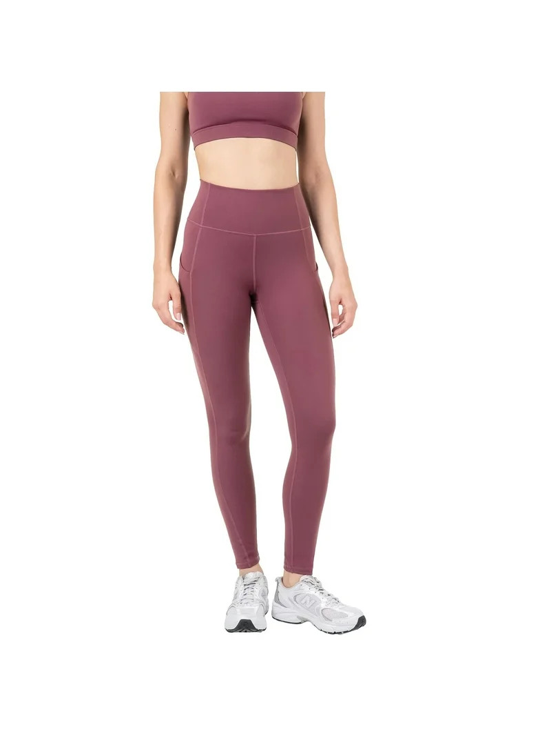 YITTY Active Women's Ultraluxe High-Waist Pocket Legging, Athleisure, 4-Way-Stretch, Moonlight Ma... | Walmart (US)