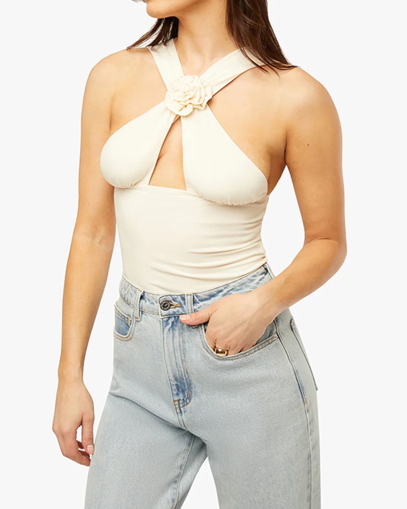 Rose Halter Top | We Wore What