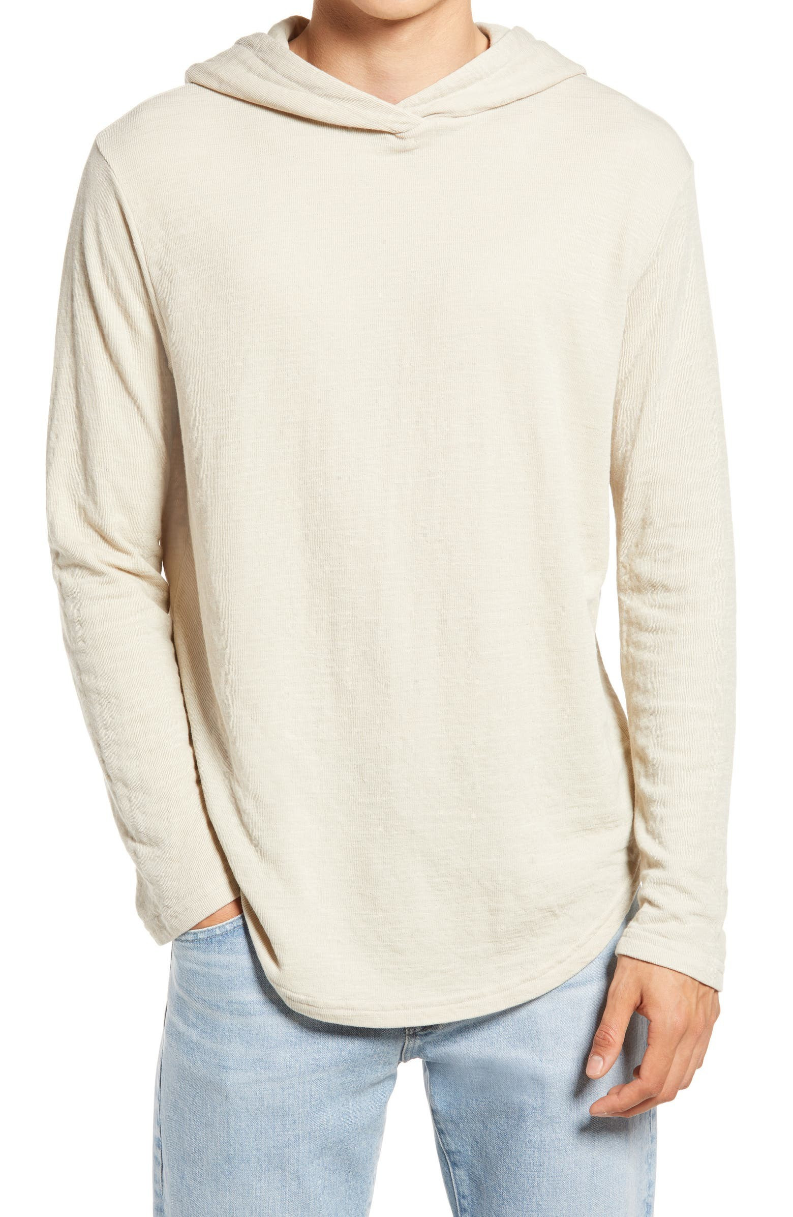 Double Layer Scallop Hoodie | Nordstrom