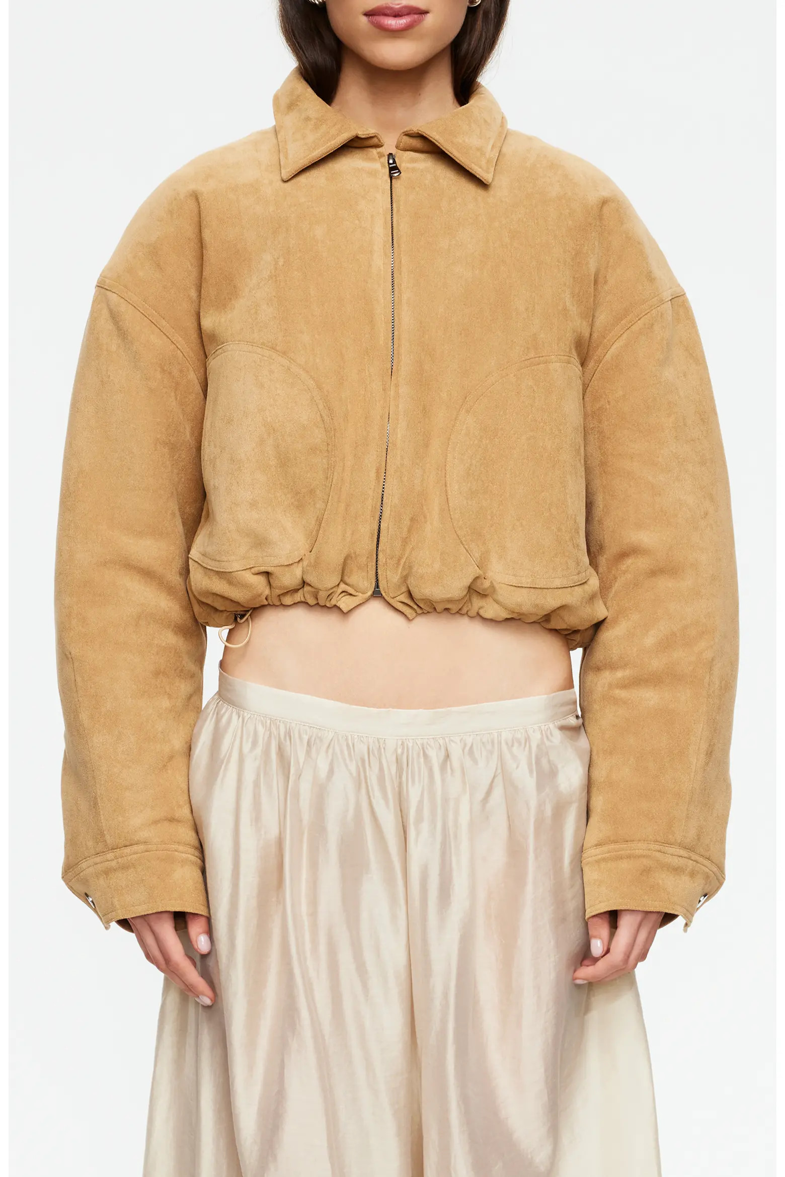 Serrano Faux Suede Bomber Jacket (Women) | Nordstrom | Nordstrom