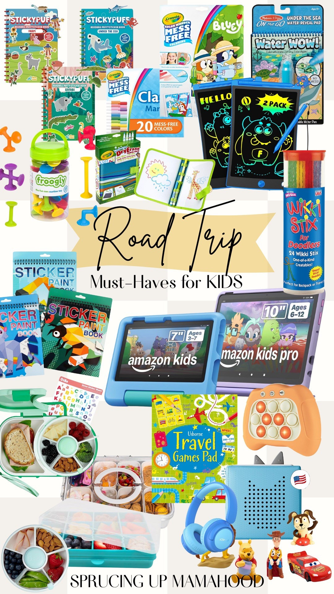 🚗 Road Trip Must-Haves for Kids! 🎒
Keeping the kids entertained (and fed!) on long drives is no small task — but these tried-and-true favorites saved us on our recent road trip! From mess-free art supplies to screen-free entertainment, snack containers, and travel games, these are the things we always pack.

#LTKFamily #LTKKids #LTKTravel