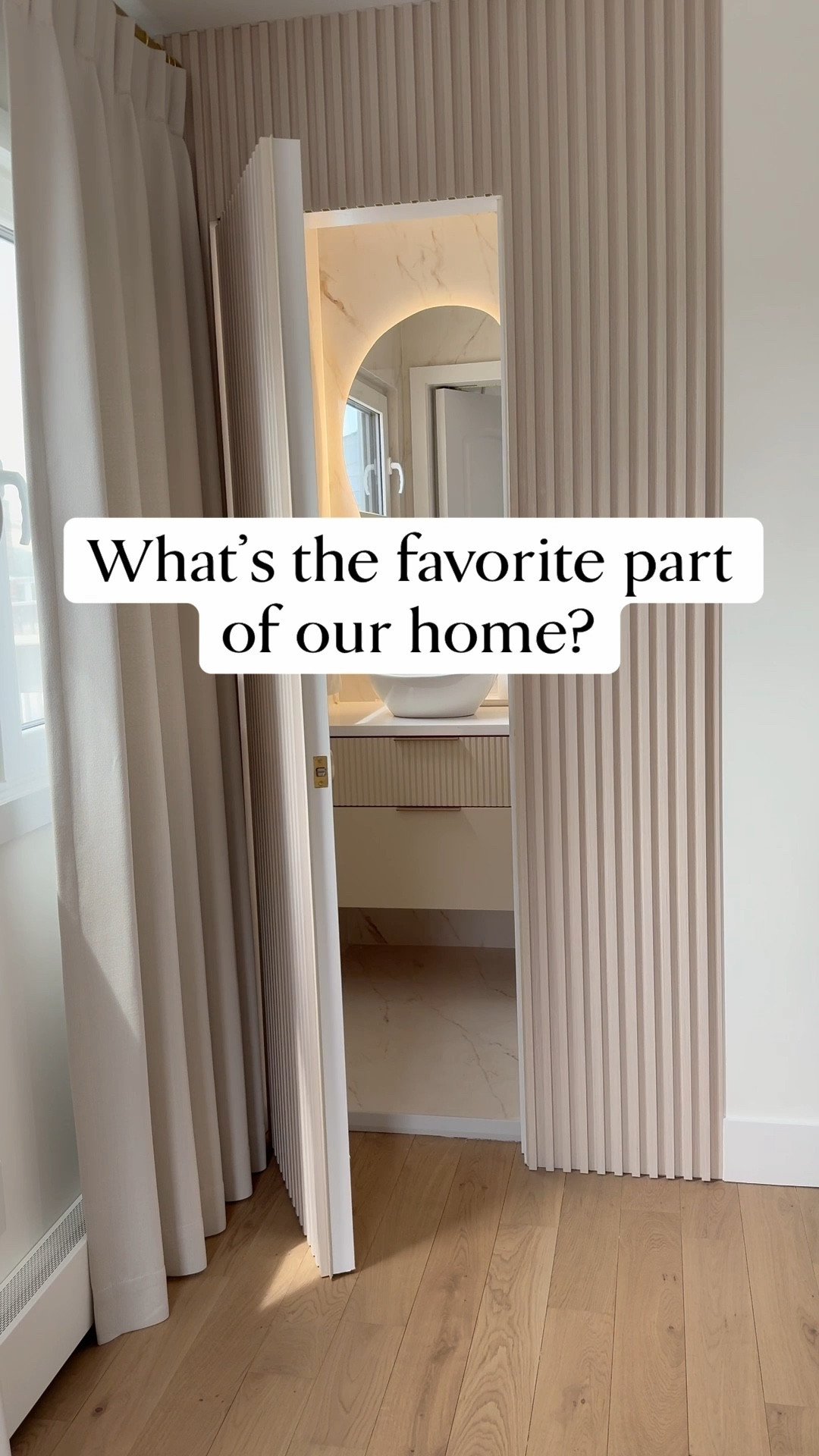 What is the favorite park of our home? One of them is definitely these hidden doors! You would never even think there are doors there, they blend in so seamlessly with the design 🤍✨

#LTKHome #LTKstorytime #LTKSaleAlert