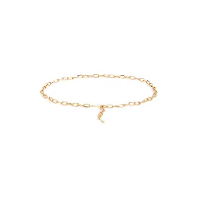 Nordstrom Chain Belt in Gold at Nordstrom, Size Large | Nordstrom