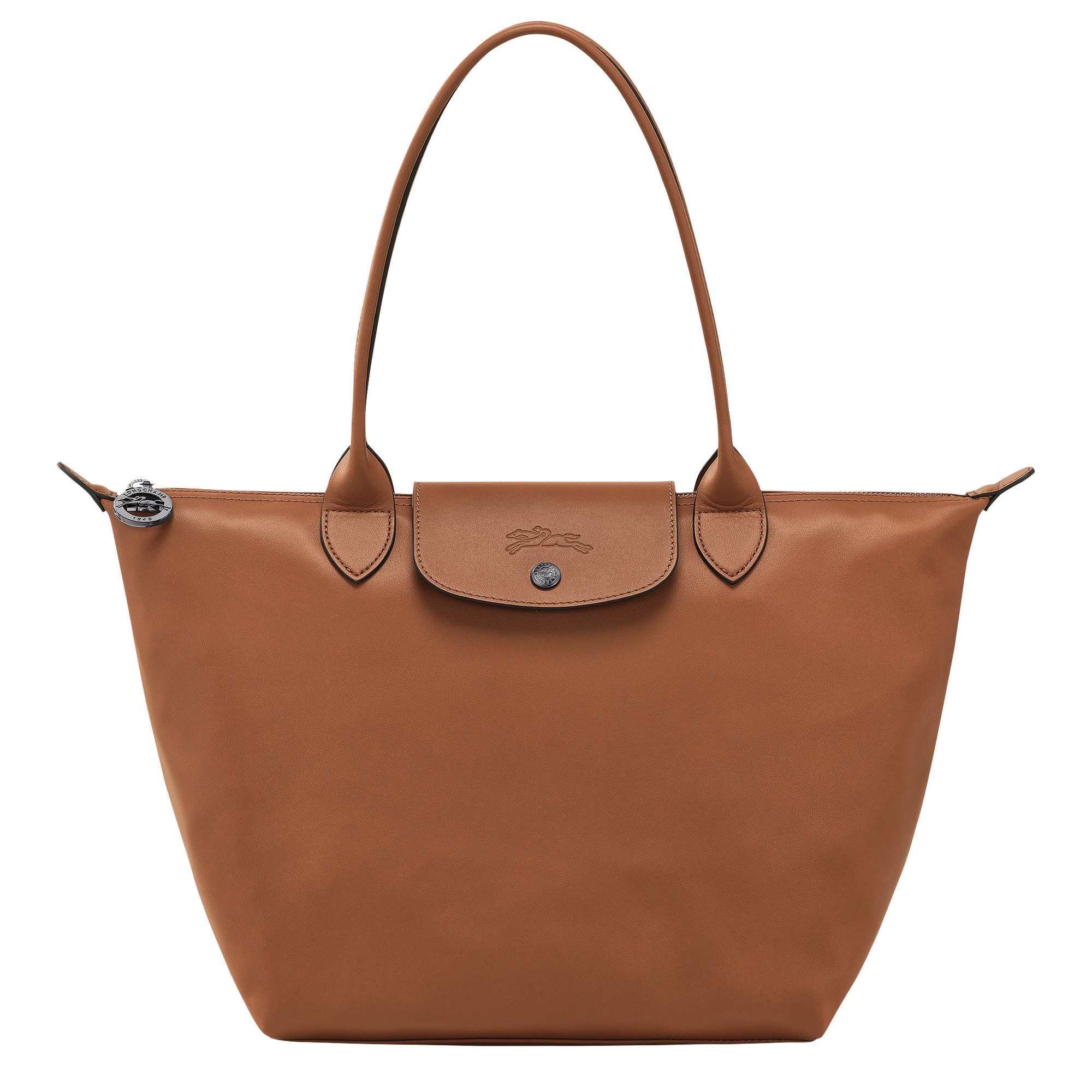 Le Pliage Xtra M Tote bag Cognac - Leather | Longchamp US | Longchamp