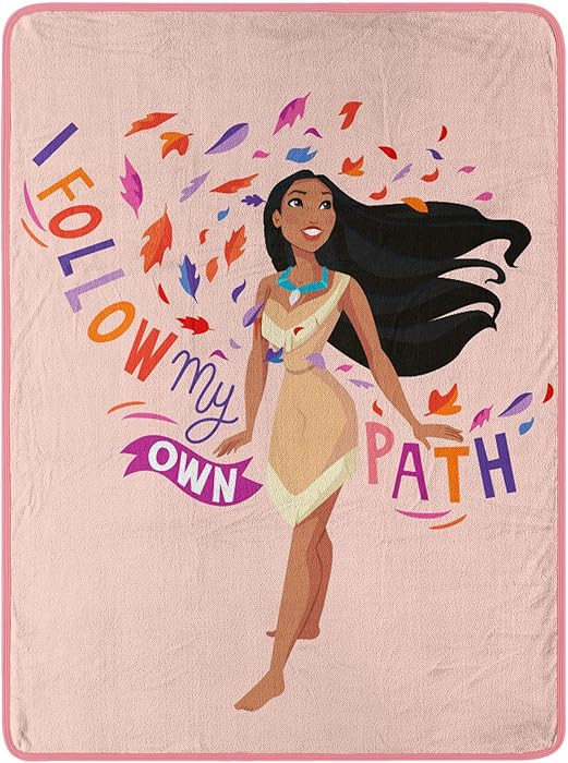 Northwest Disney Princess Micro Raschel Throw Blanket, 46" x 60", Own Path | Amazon (US)