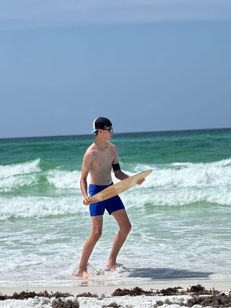 Boys Swim trunks 
Sawyer has a 29” waist and is wearing the 14/16

#LTKKids #LTKStyleTip #LTKSwim