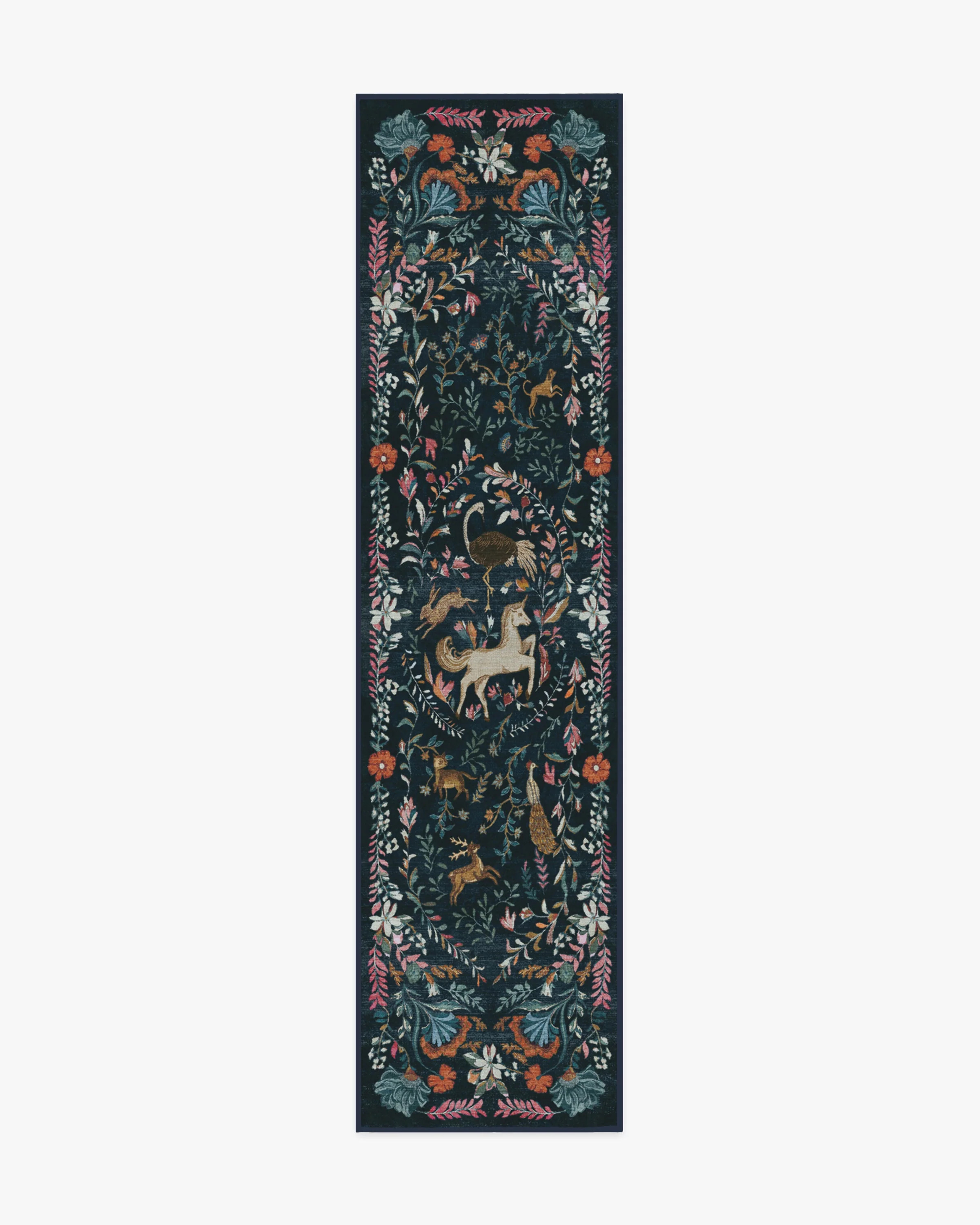 Iris Apfel Dreamweaver Blue Multicolor Tufted Rug | Ruggable