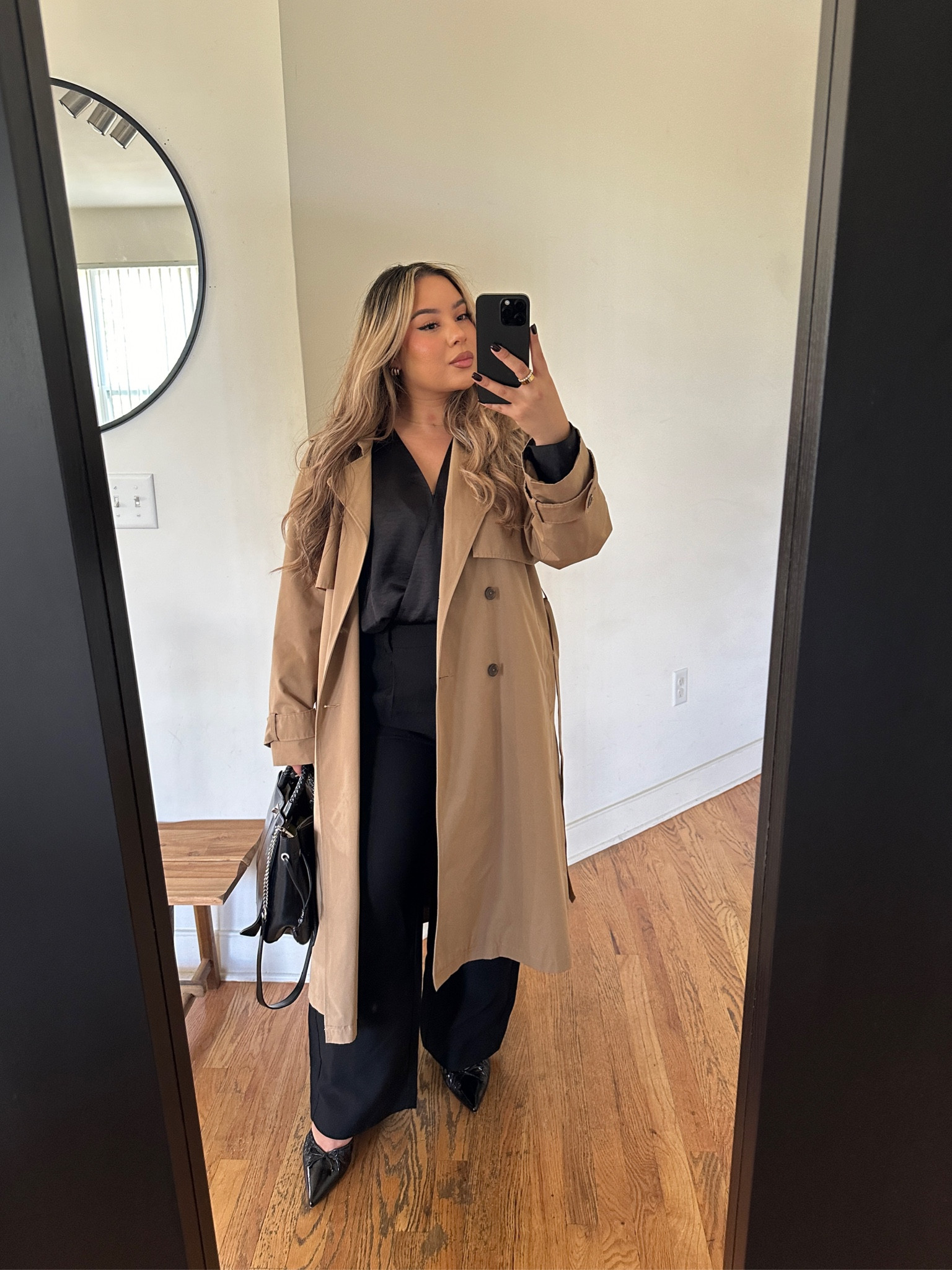 Fall Office Outfit💼🖤

Trousers: L 
Top: old from f21 (dupe linked) 

#LTKSeasonal #LTKWorkwear #LTKStyleTip