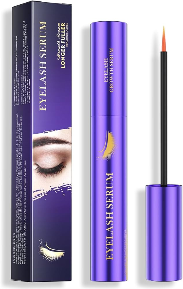 Lash Serum - 8ml Rapid Eyelash Growth Serum, Lash Serum for Eyelash Growth Thickness, Stronger, H... | Amazon (US)