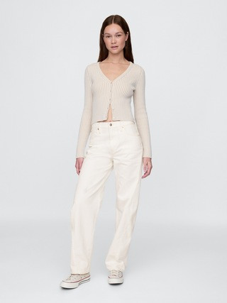 High Rise Barrel Jeans | Gap (US)