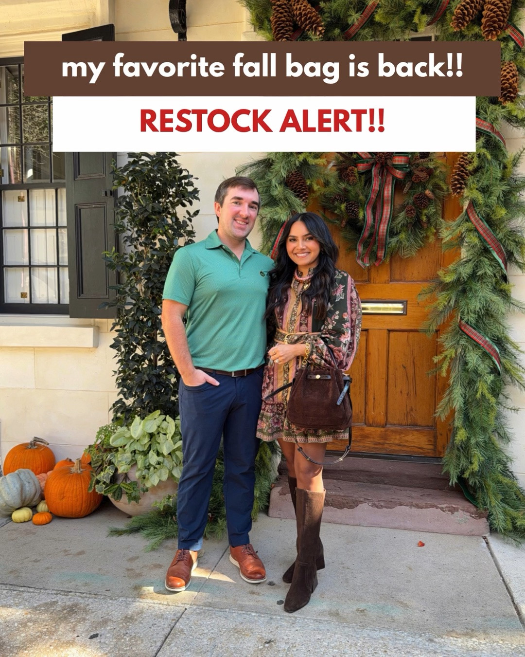 My favorite back for fall has been restocked!

#LTKgrwm #LTKootd #LTKPetite