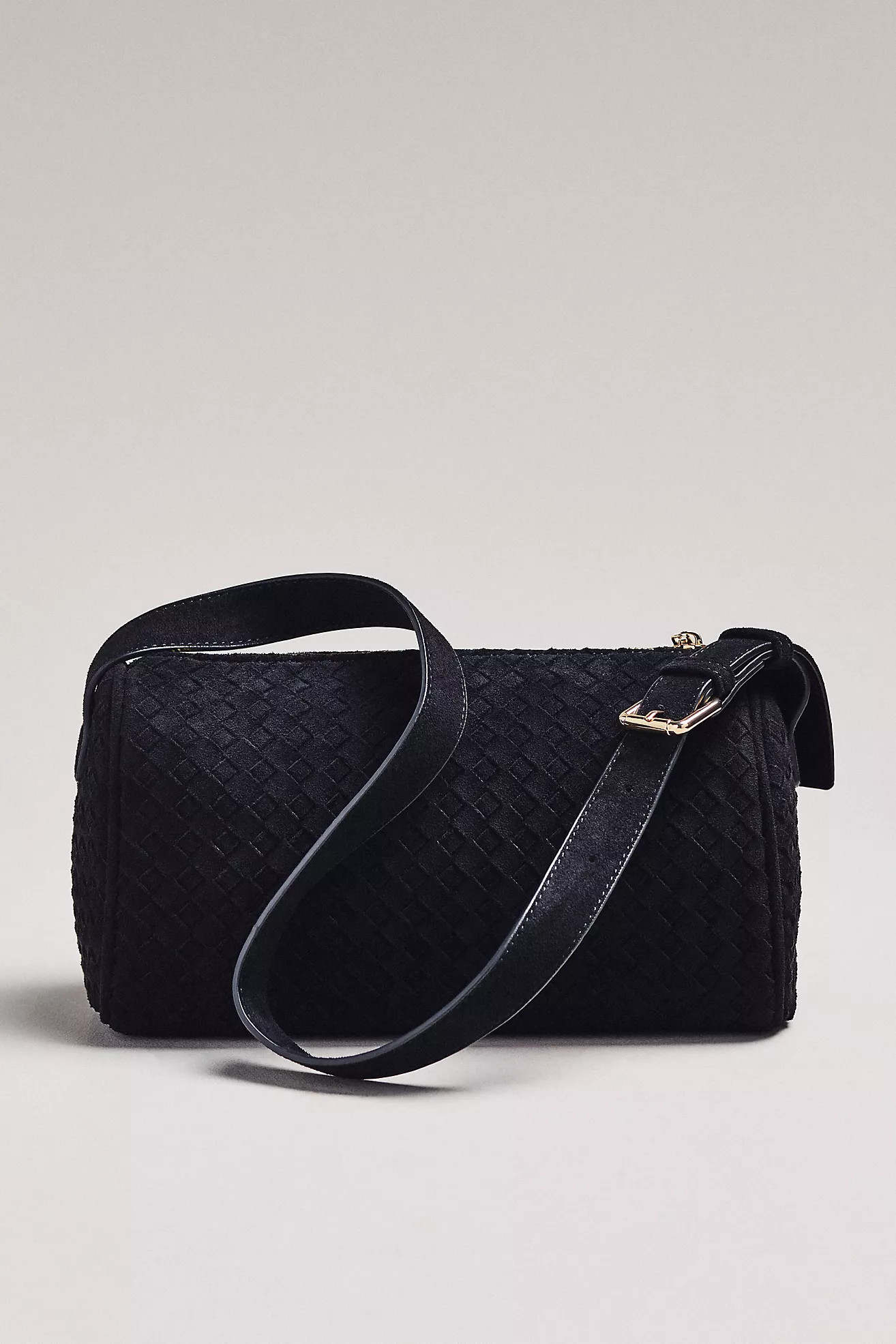 By Anthropologie Woven Faux-Suede Shoulder Bag | Anthropologie (US)