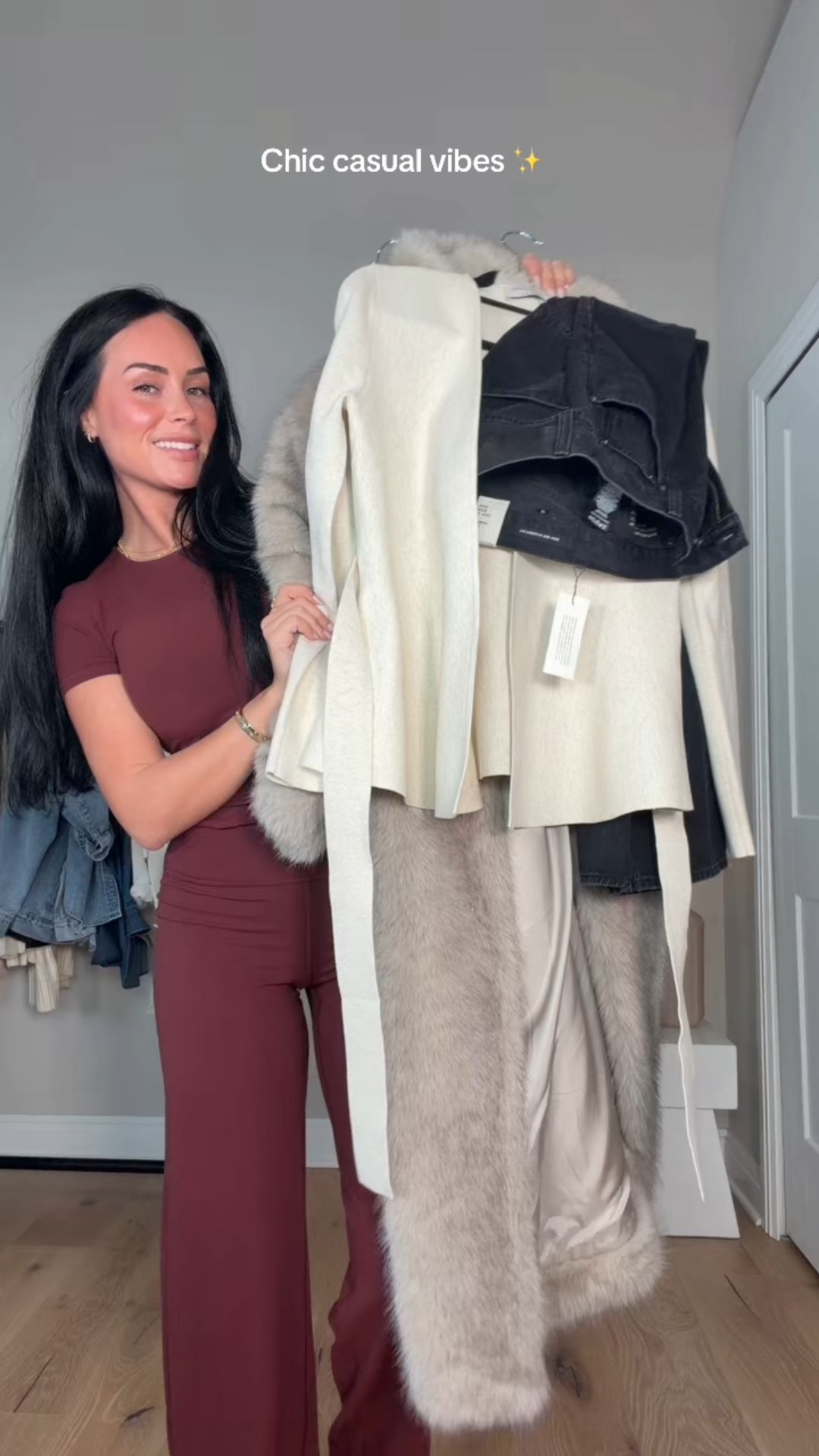 Effortless, neutral, and a little elevated 🤍 I will have my outfit on my LTK in the “outfit inspo” section!

My sizing 5’7, 145lbs, 32dd
I’m wearing size smalls, size 27 jeans 

#LTKgrwm #LTKootd #LTKU