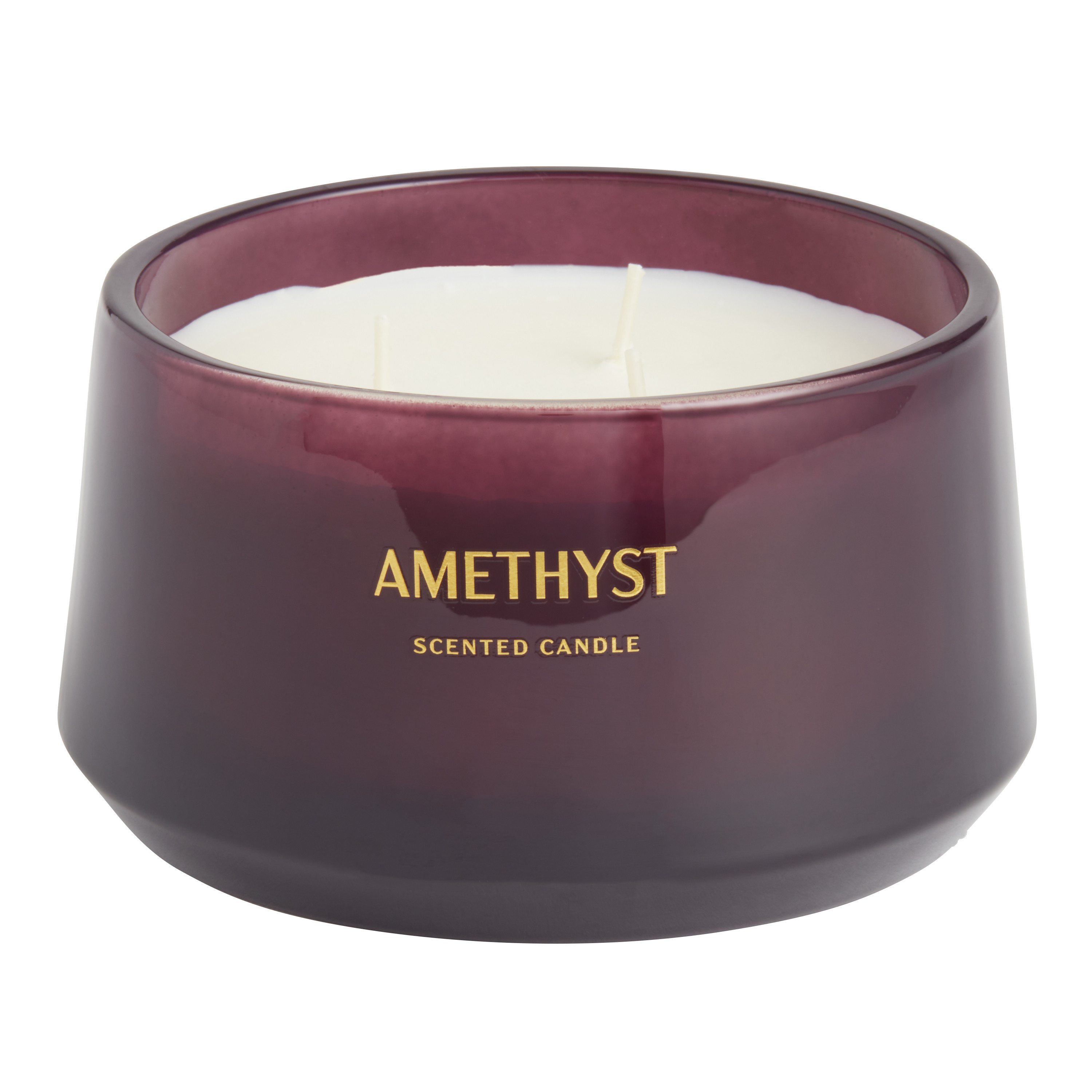 Gemstone Amethyst 3 Wick Scented Candle | World Market