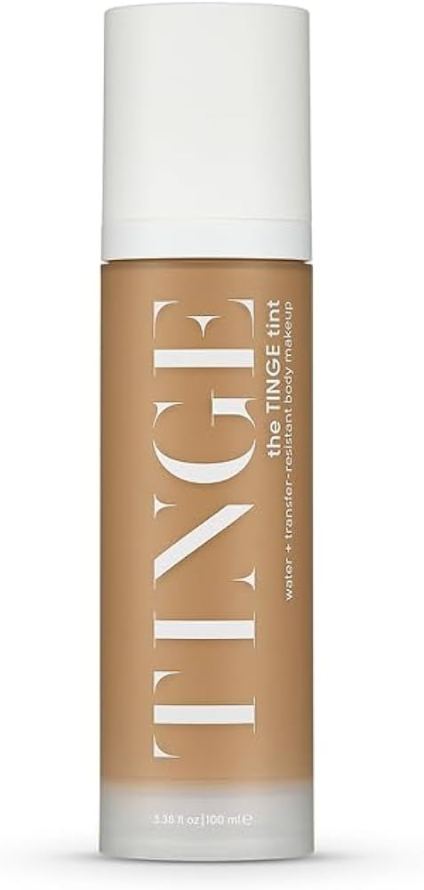 Tinge Tint Body Makeup, Lasts Up to 48 Hours, Medium Coverage Cream With Amino Acids, Hyaluronic Acid & Lysine, Semi Matte Finish, Water & Transfer Resistant, 3.38 Fl Oz - Tan Neutral | Amazon (US)