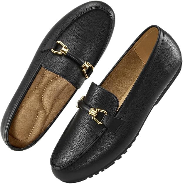 HARENCE Loafers for Women Comfortable Slip On Business Work Flats Shoes Casual Driving Moccasins ... | Amazon (US)