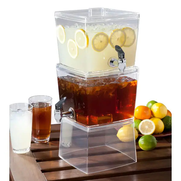 CreativeWare 2 Units 1.5 gallon Stacking Beverage Dispenser - Bed Bath & Beyond - 36408464 | Bed Bath & Beyond