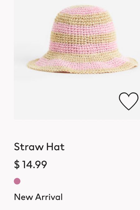Pink straw beach hat 


#LTKFind #LTKunder50 #LTKSeasonal
