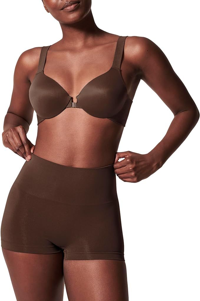 SPANX Shapewear For Women Everyday Shaping Tummy Control Panties Boyshort | Amazon (US)